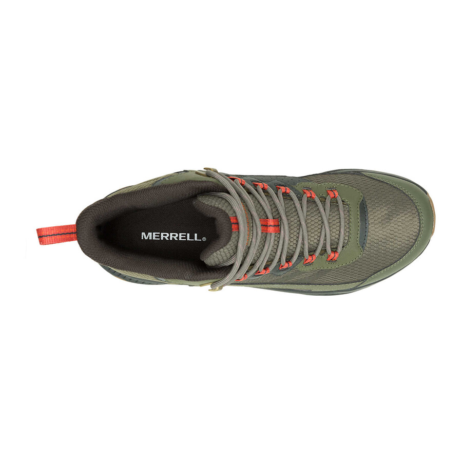 heren - speed strike 2 mid waterproof wide width - mid olive