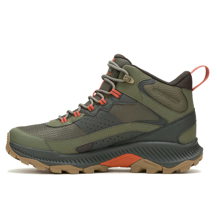 heren - speed strike 2 mid waterproof wide width - mid olive