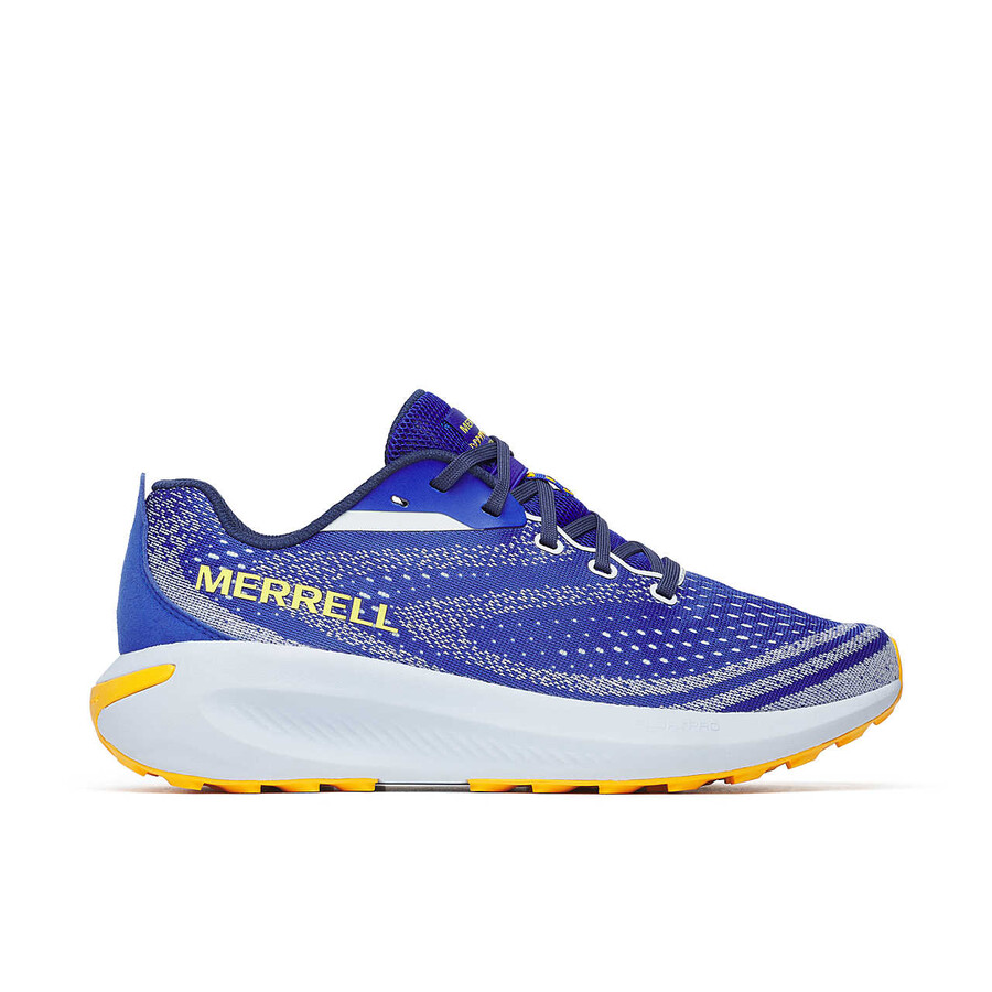 morphlite trail hardloopschoenen voor heren in de kleur saffier.
