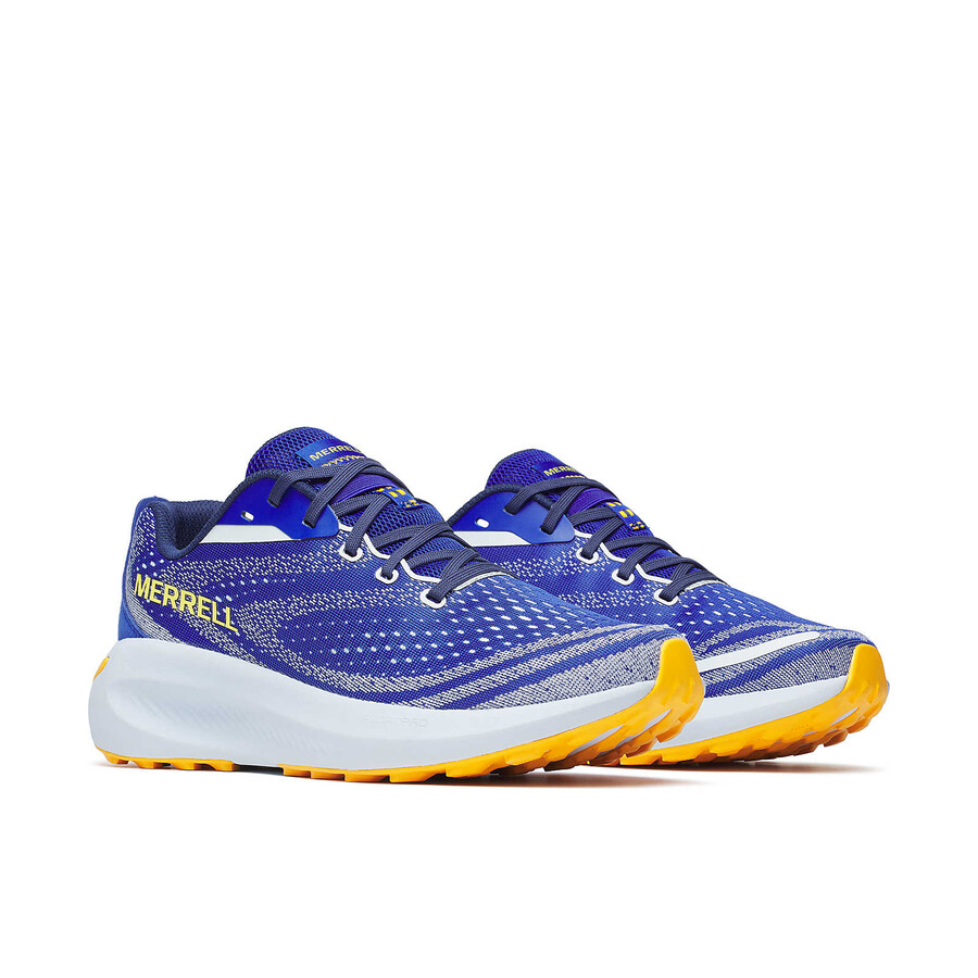 morphlite trail hardloopschoenen voor heren in de kleur saffier.