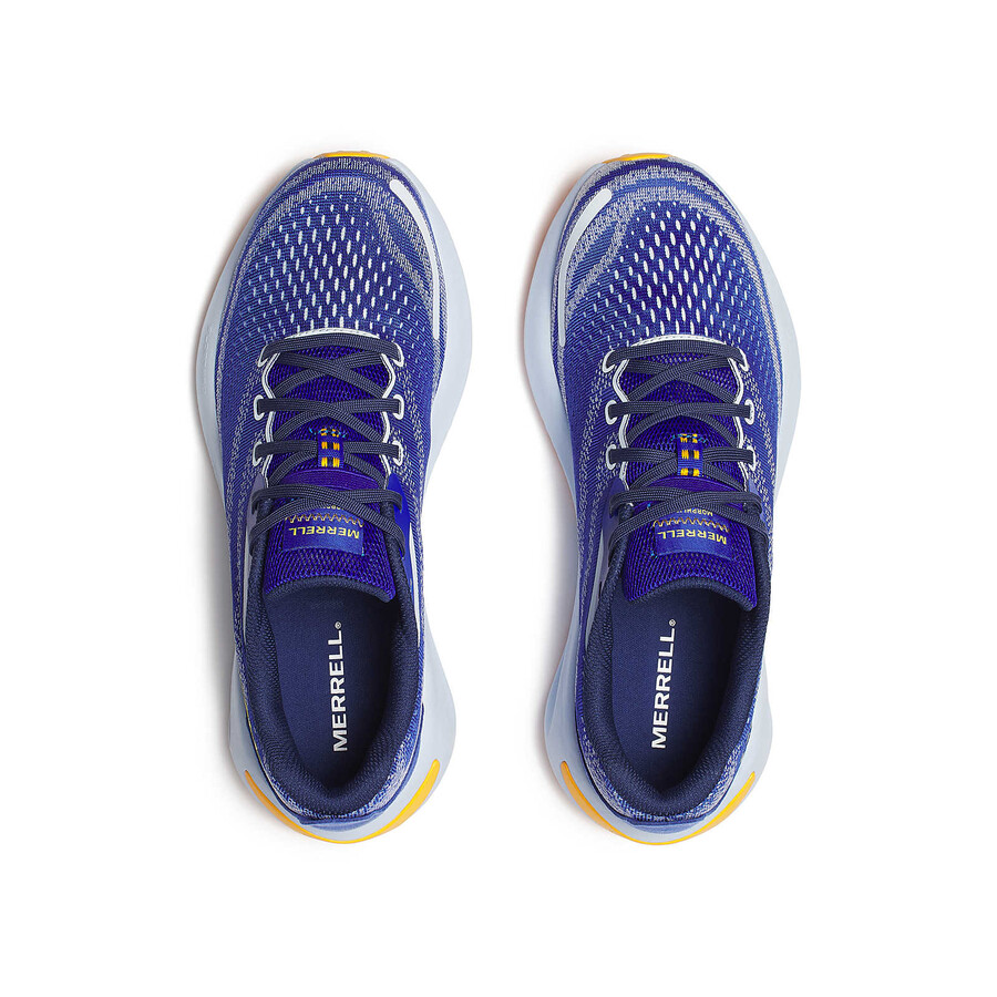 morphlite trail hardloopschoenen voor heren in de kleur saffier.