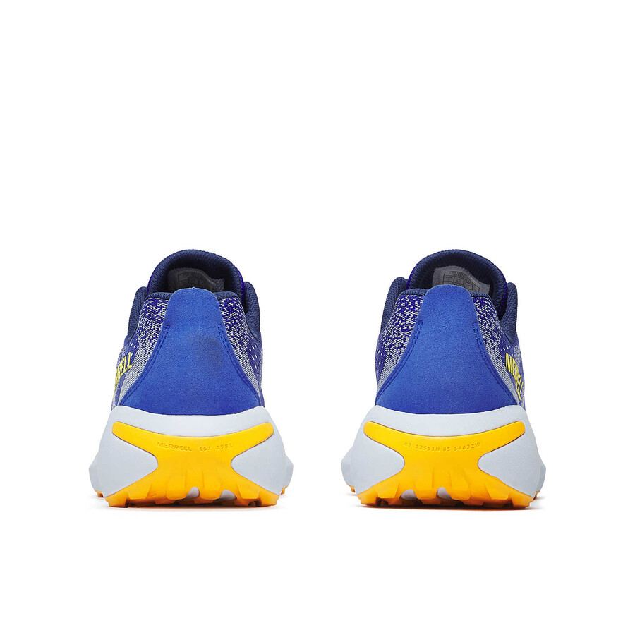 morphlite trail hardloopschoenen voor heren in de kleur saffier.