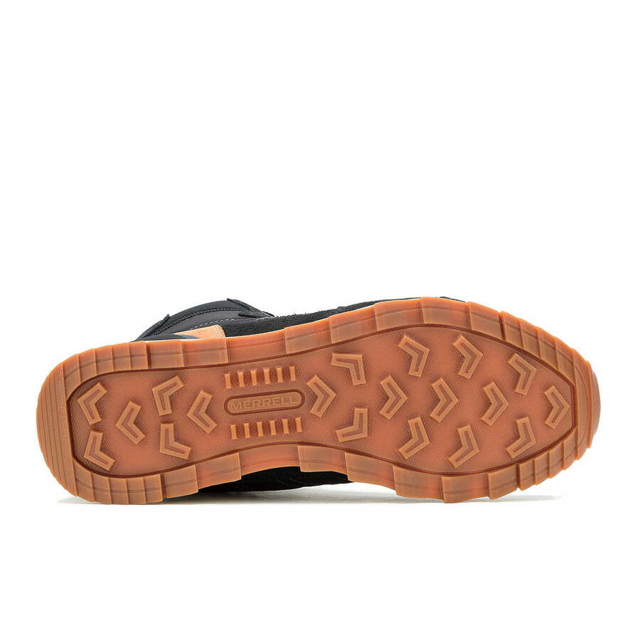 heren - alpine 83 sneaker recraft mid waterdicht zwart