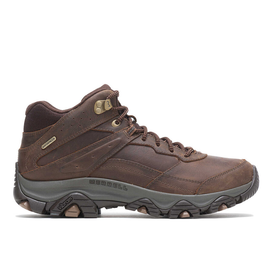 heren - moab adventure 3 mid waterdichte brede breedte aarde