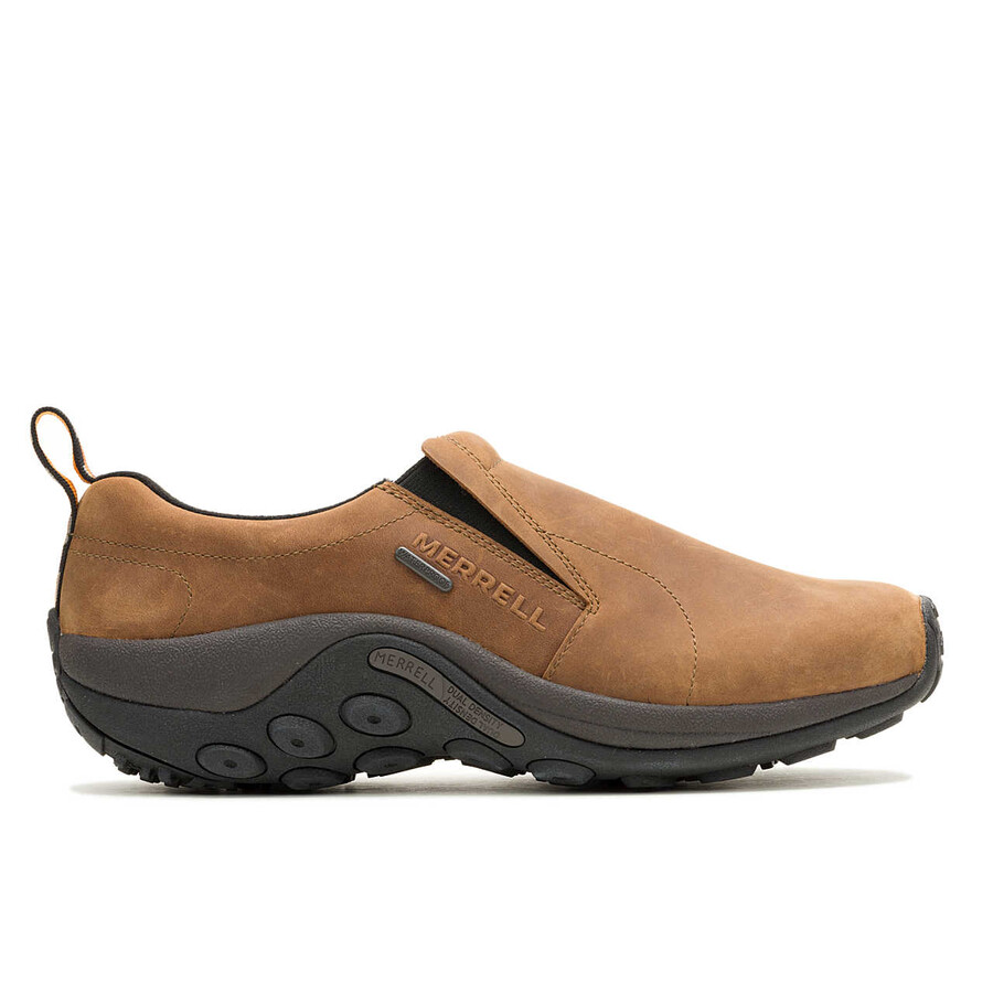 heren jungle moc nubuck waterdichte brede casual schoenen bruin