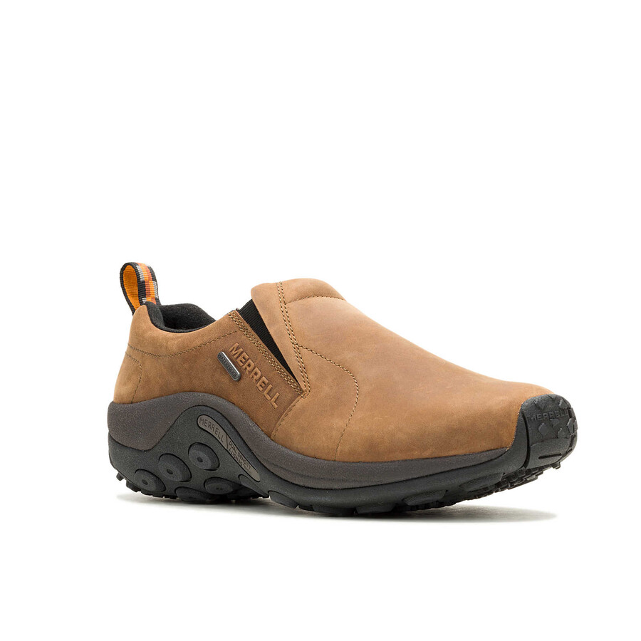 heren jungle moc nubuck waterdichte brede casual schoenen bruin