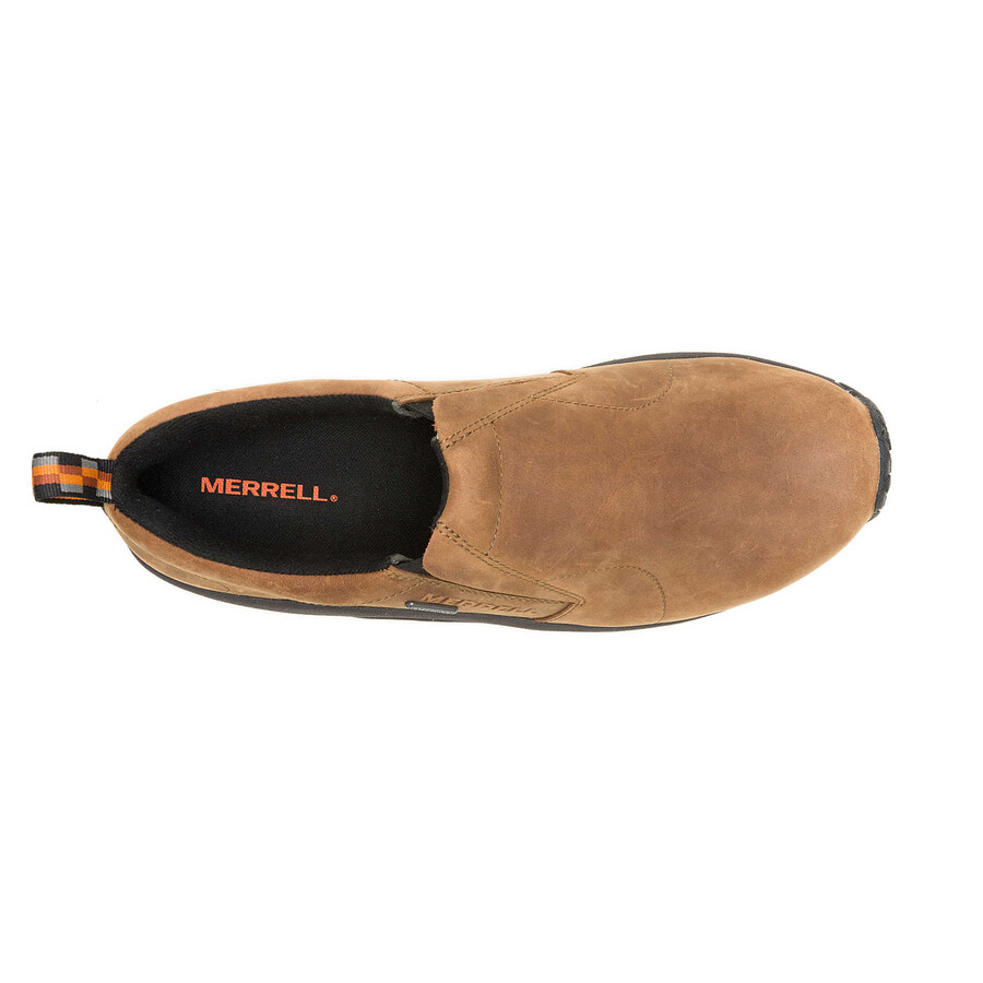 heren jungle moc nubuck waterdichte brede casual schoenen bruin