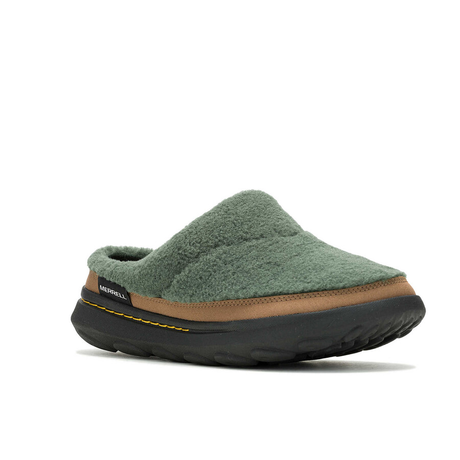 heren hut moc 2 slide cozy casual slip ons viridian