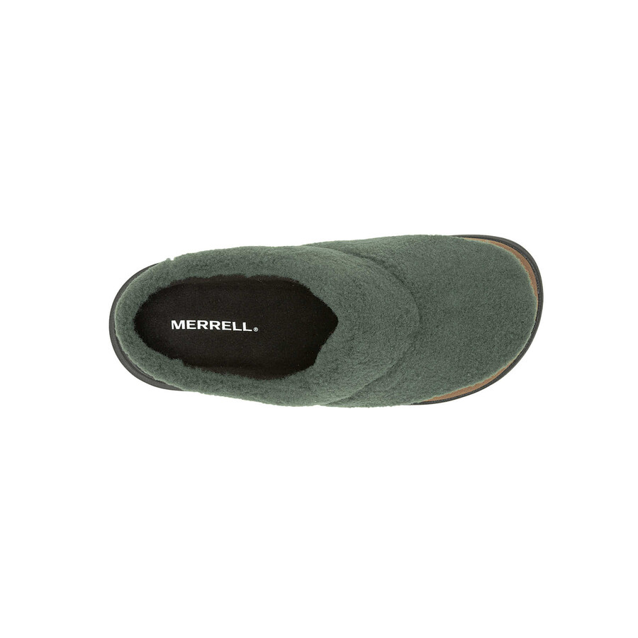 heren hut moc 2 slide cozy casual slip ons viridian