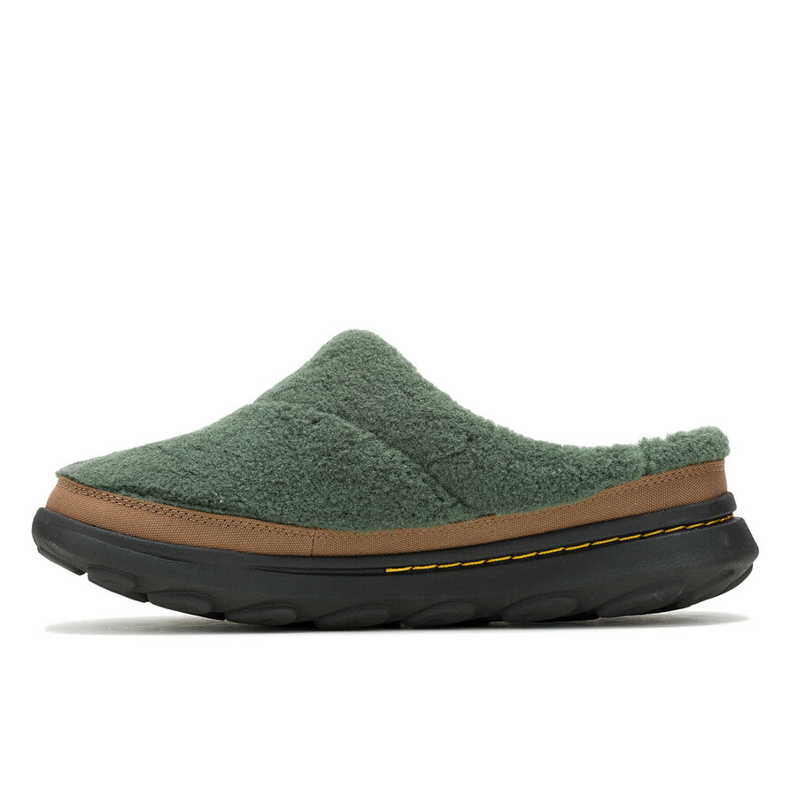 heren hut moc 2 slide cozy casual slip ons viridian