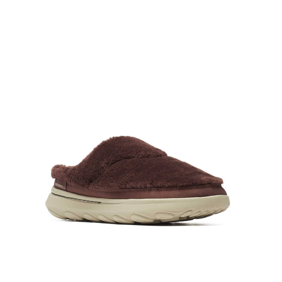 heren hut moc 2 slide cozy casual slip ons sequoia