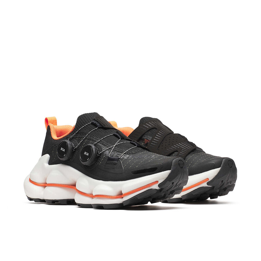 speedarc surge boa-wandelschoenen voor heren raven