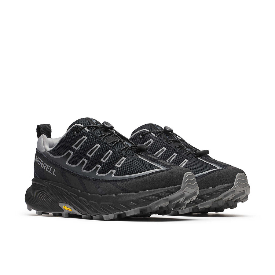 unisex agility peak 5 trek casual schoenen zwart