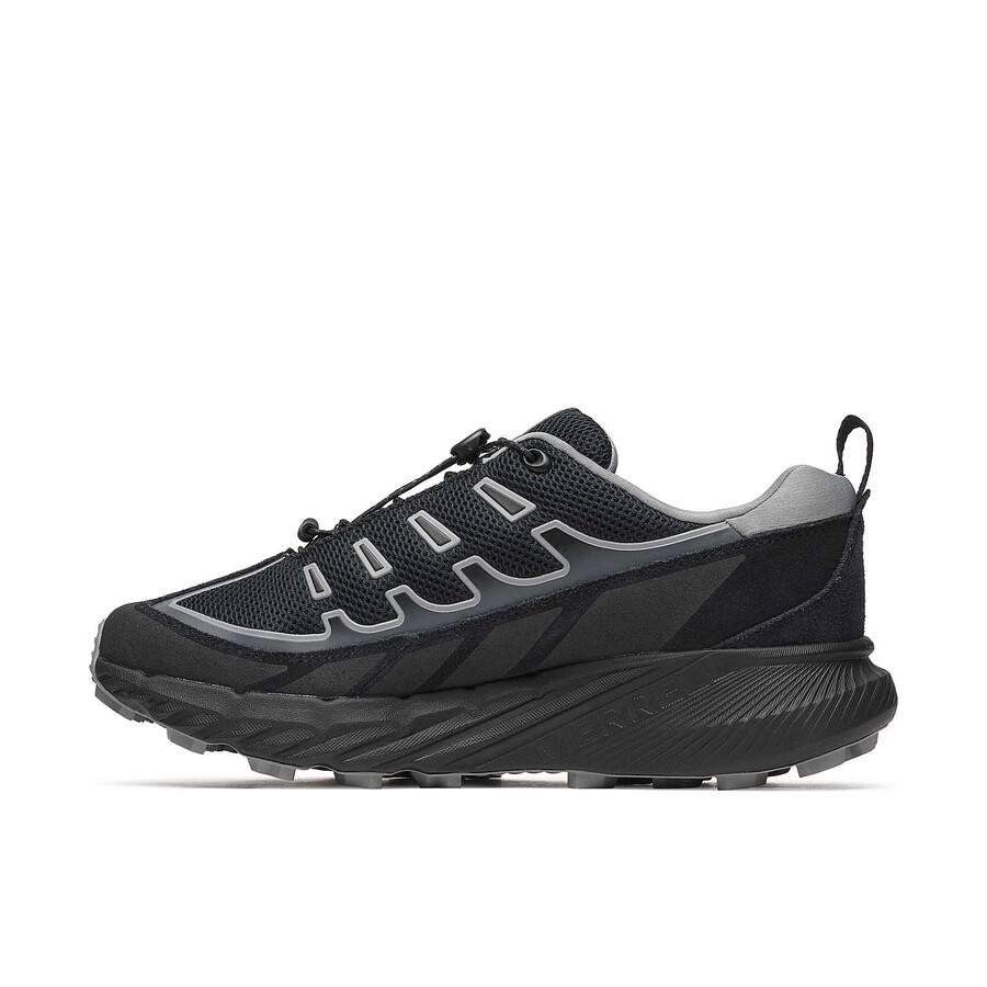 unisex agility peak 5 trek casual schoenen zwart