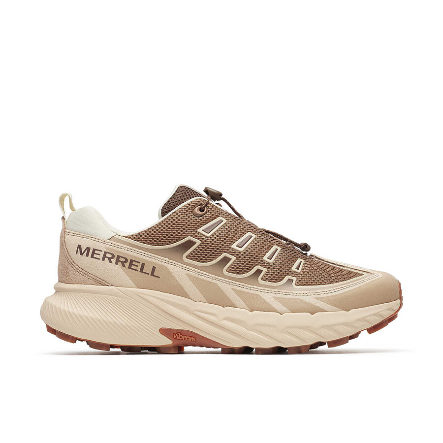 unisex agility peak 5 trek casual schoenen in hazelnootkleur