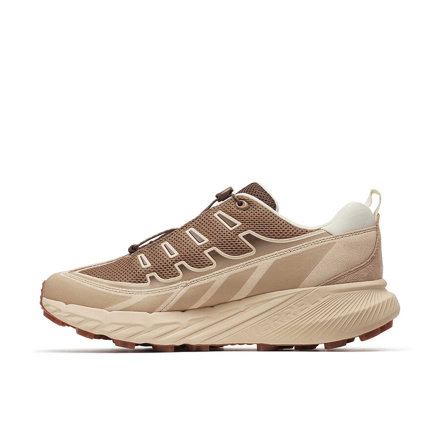 unisex agility peak 5 trek casual schoenen in hazelnootkleur