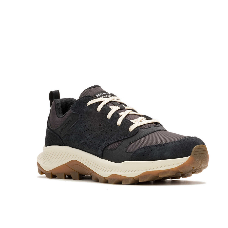 tempo sol wandelschoenen voor heren in de kleur antraciet.