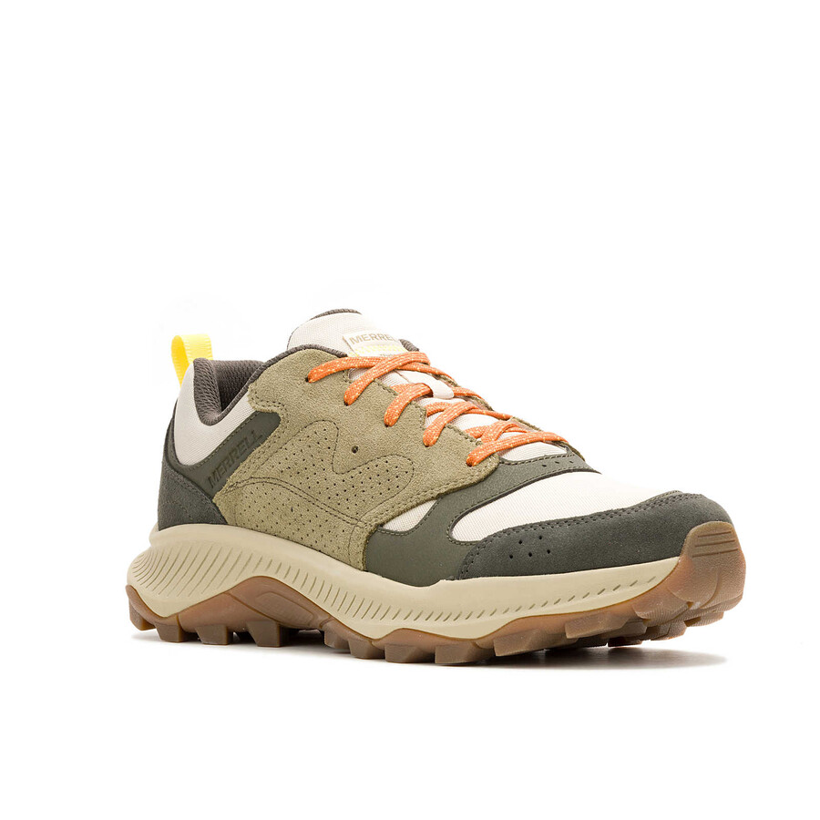 tempo sol wandelschoenen voor heren donker mosgroen