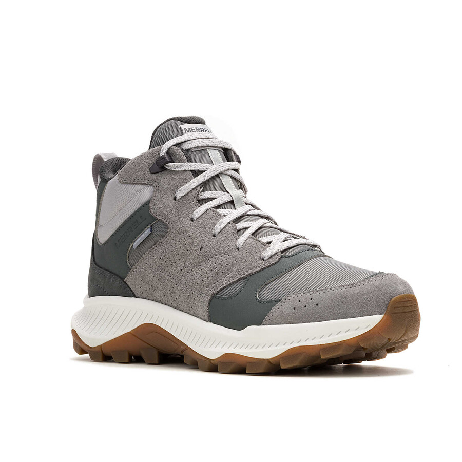 tempo sol mid waterdichte wandelschoenen voor heren legering