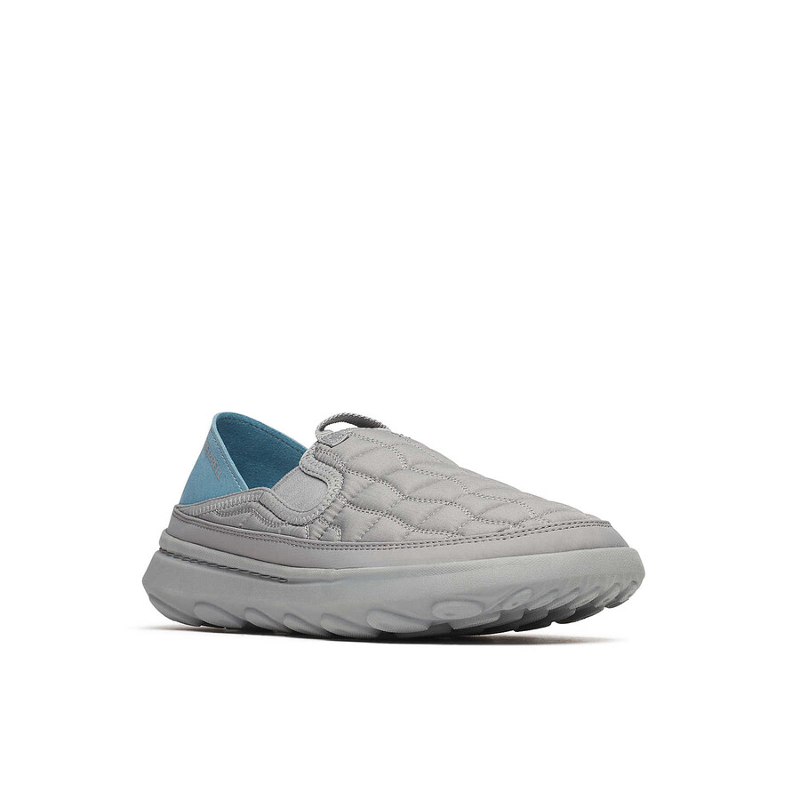heren hut moc 2 casual slip-ons cementsteenblauw