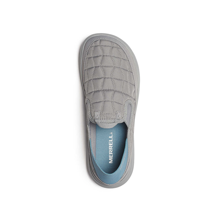 heren hut moc 2 casual slip-ons cementsteenblauw