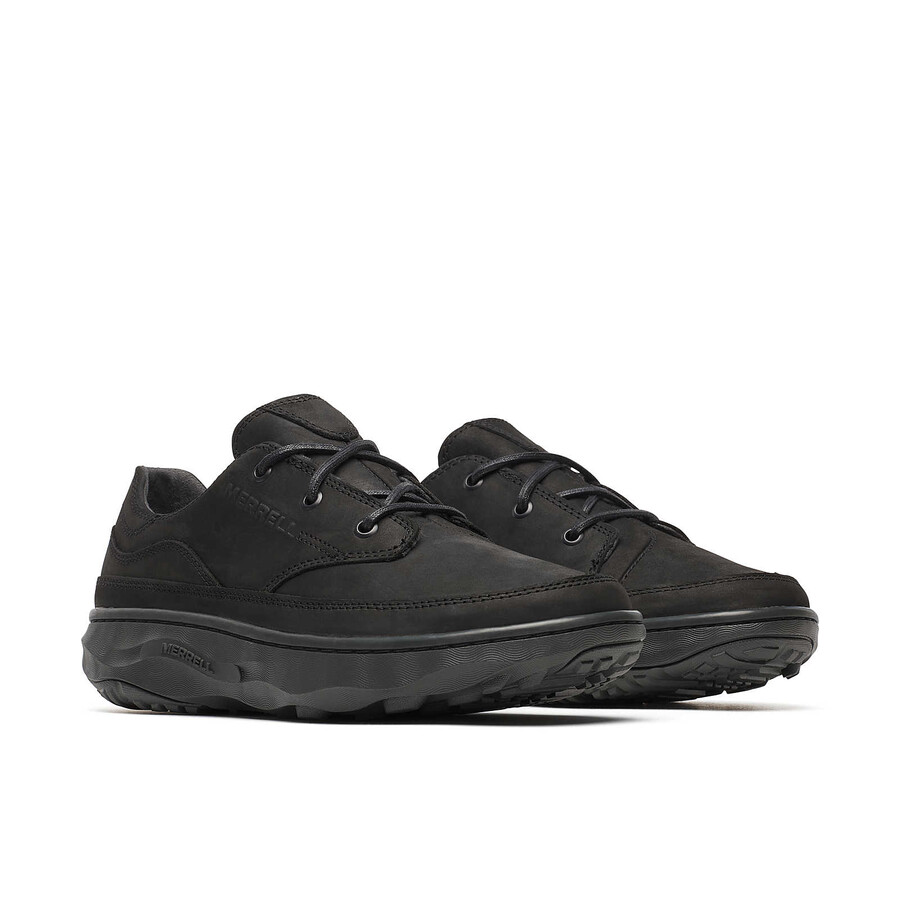 silvo lace casual schoenen voor heren met brede pasvorm zwart
