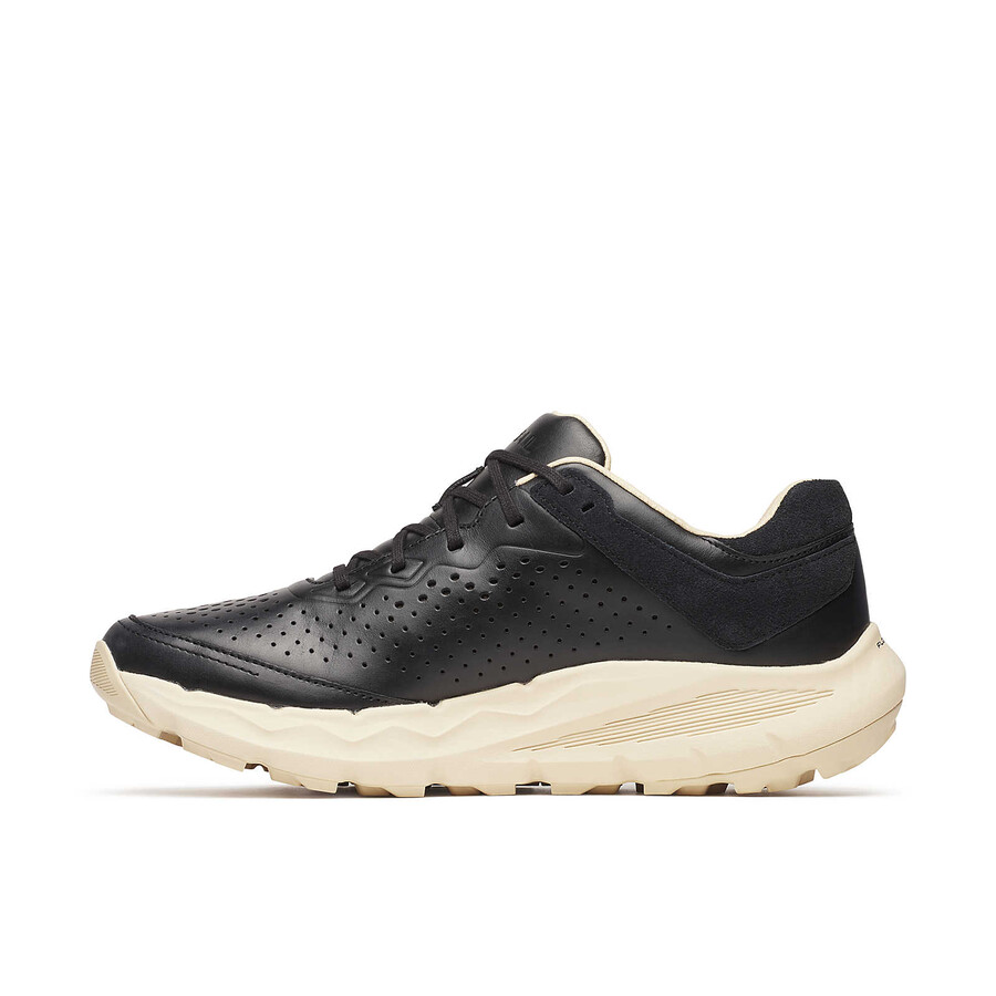 nova 4 traveller herenschoenen met veters en brede pasvorm casual zwart