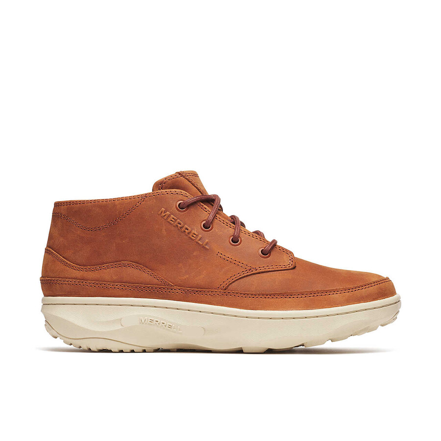silvo chukka casual laarzen voor heren in cognacbruin