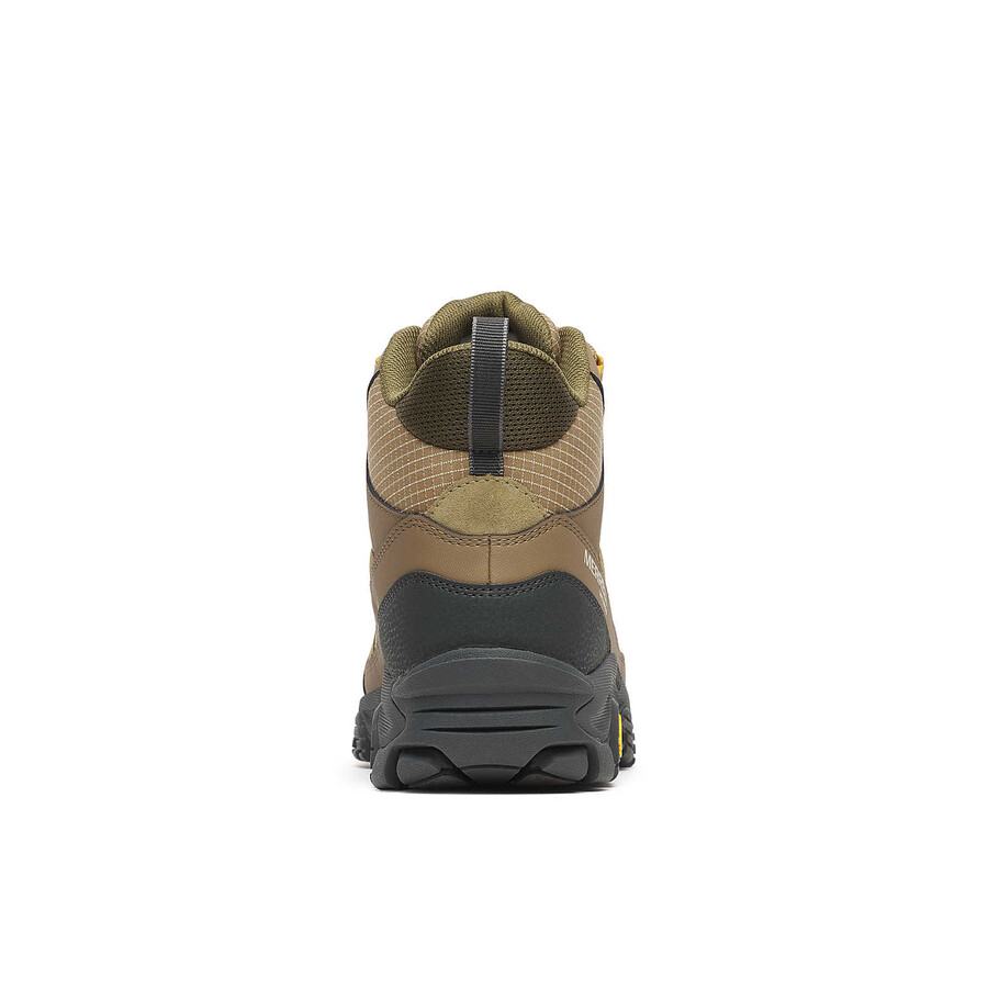 thermo snow grip mid waterdichte winterwandelschoenen voor heren donkergrijs