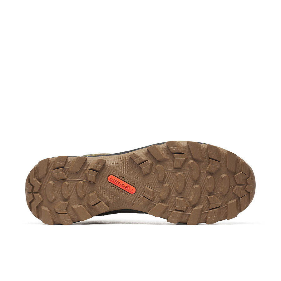 moab speed 2 fx mid waterdichte werkschoenen voor heren van koolstofvezel olijfgroen