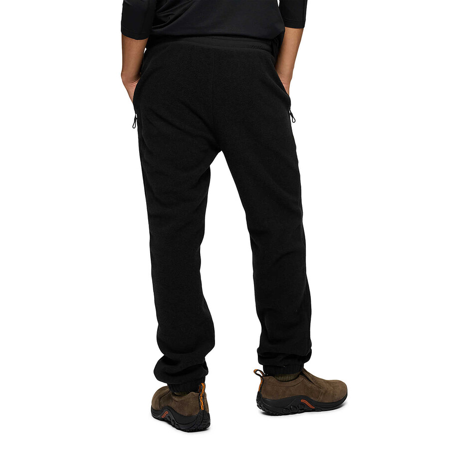 heren - jungle fleece joggingbroek - zwarte broek