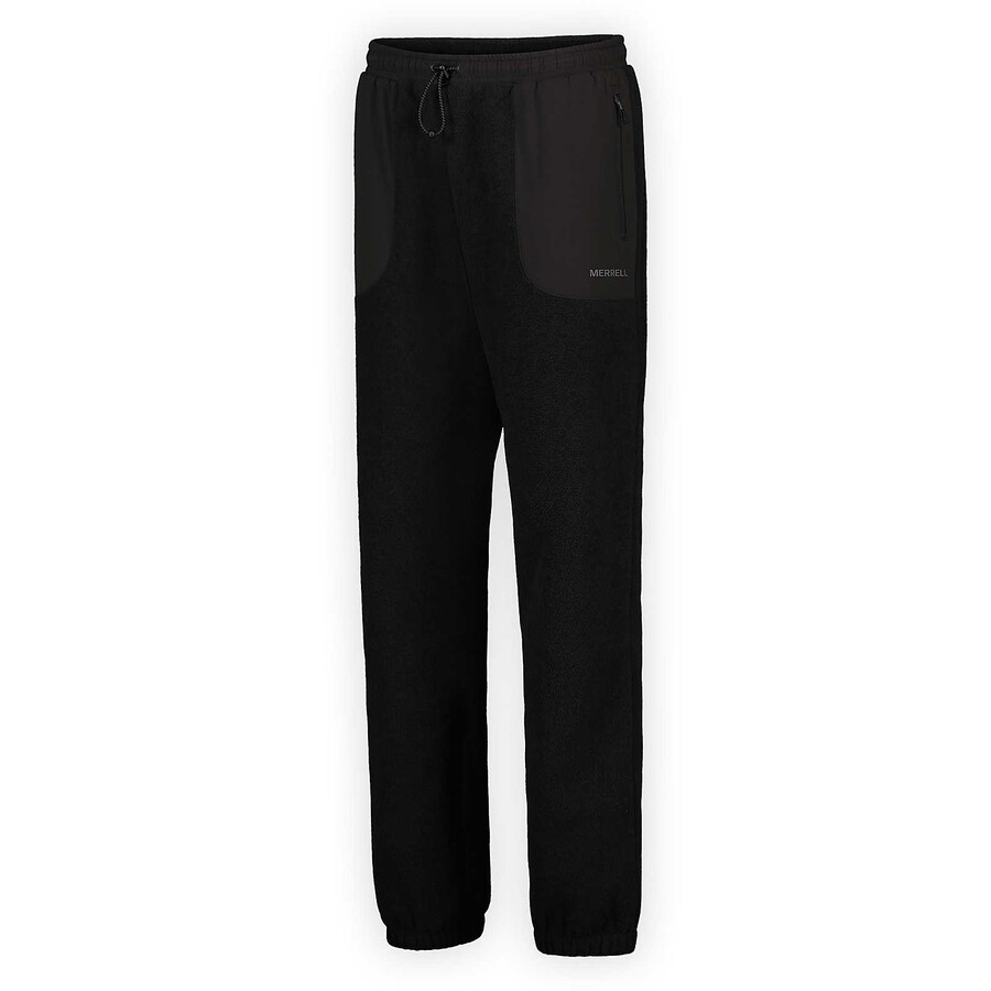 heren - jungle fleece joggingbroek - zwarte broek