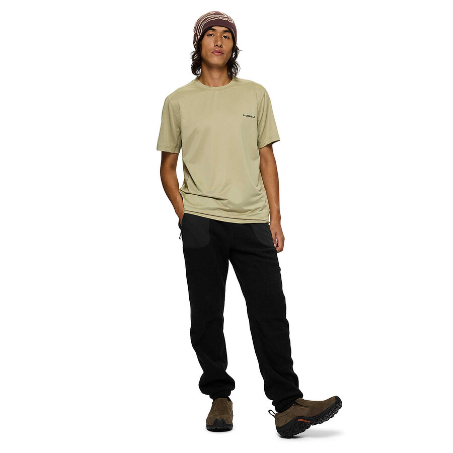 heren - technisch t-shirt met korte mouwen - korte mouwen talk