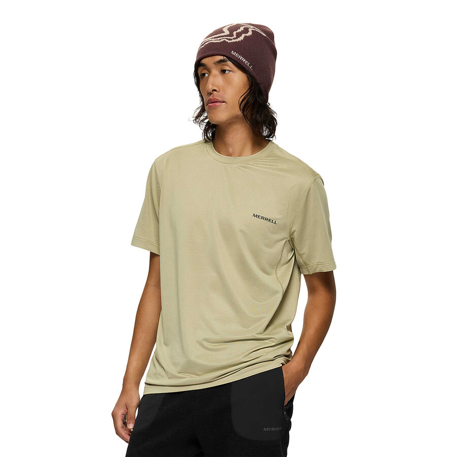 heren - technisch t-shirt met korte mouwen - korte mouwen talk