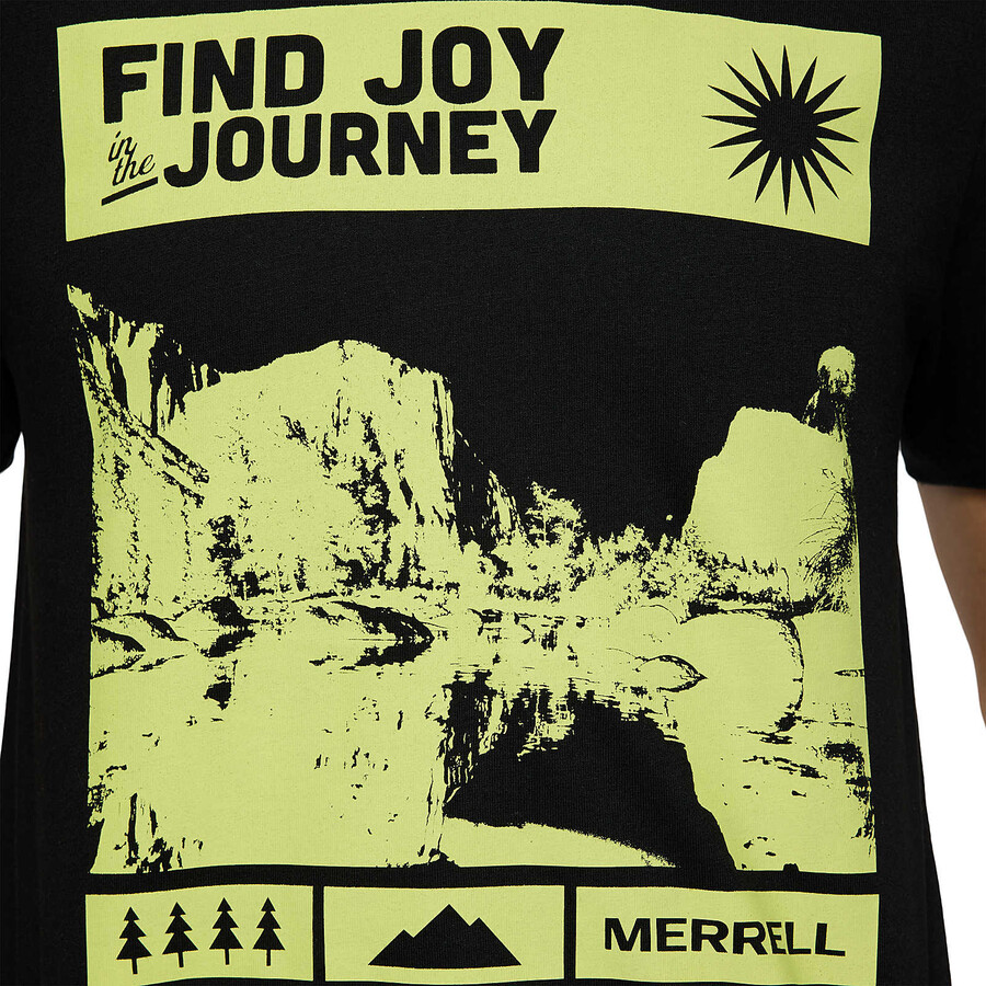 find joy graphic tee - t-shirt met korte mouwen zwart