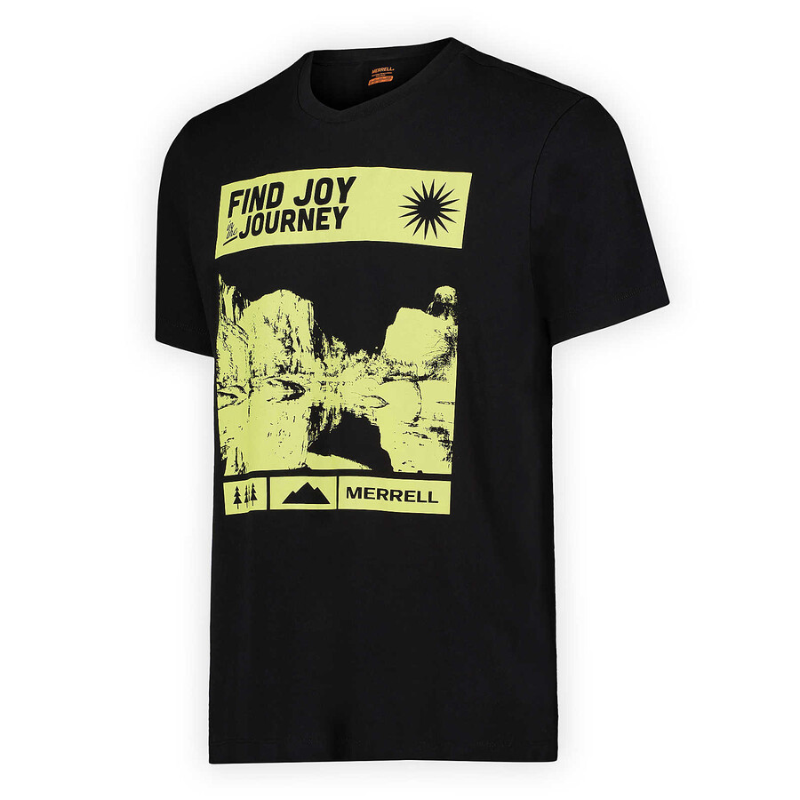 find joy graphic tee - t-shirt met korte mouwen zwart