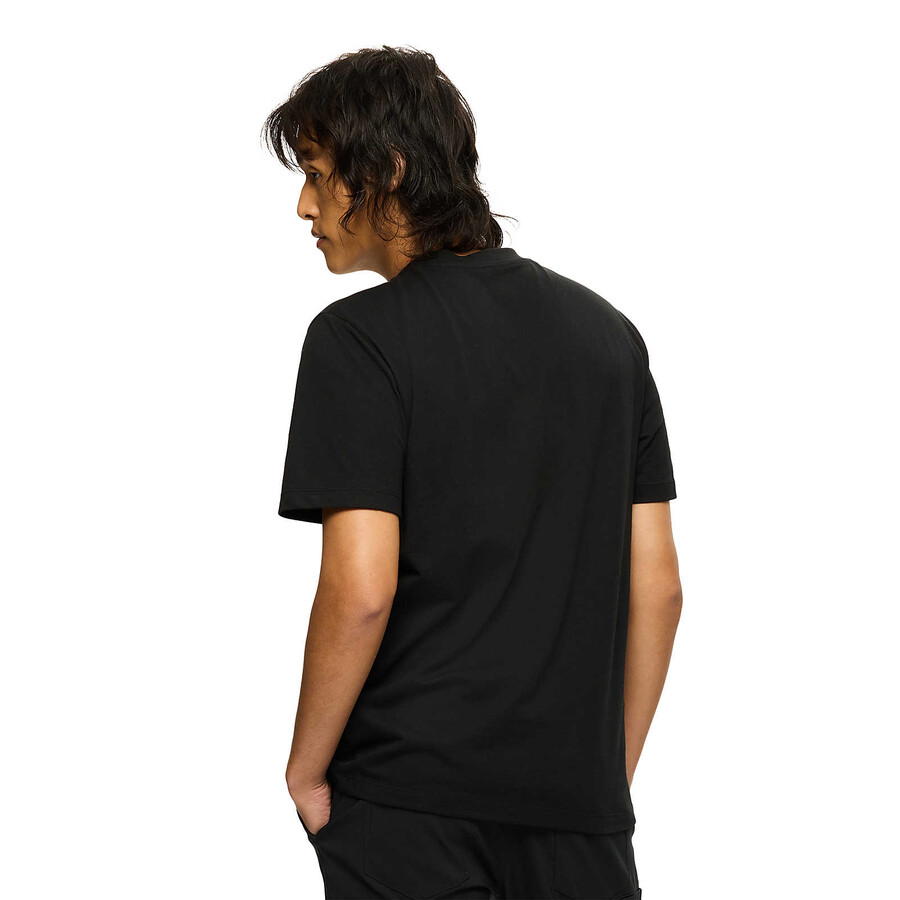 avontuurlijk t-shirt met print - korte mouwen zwart