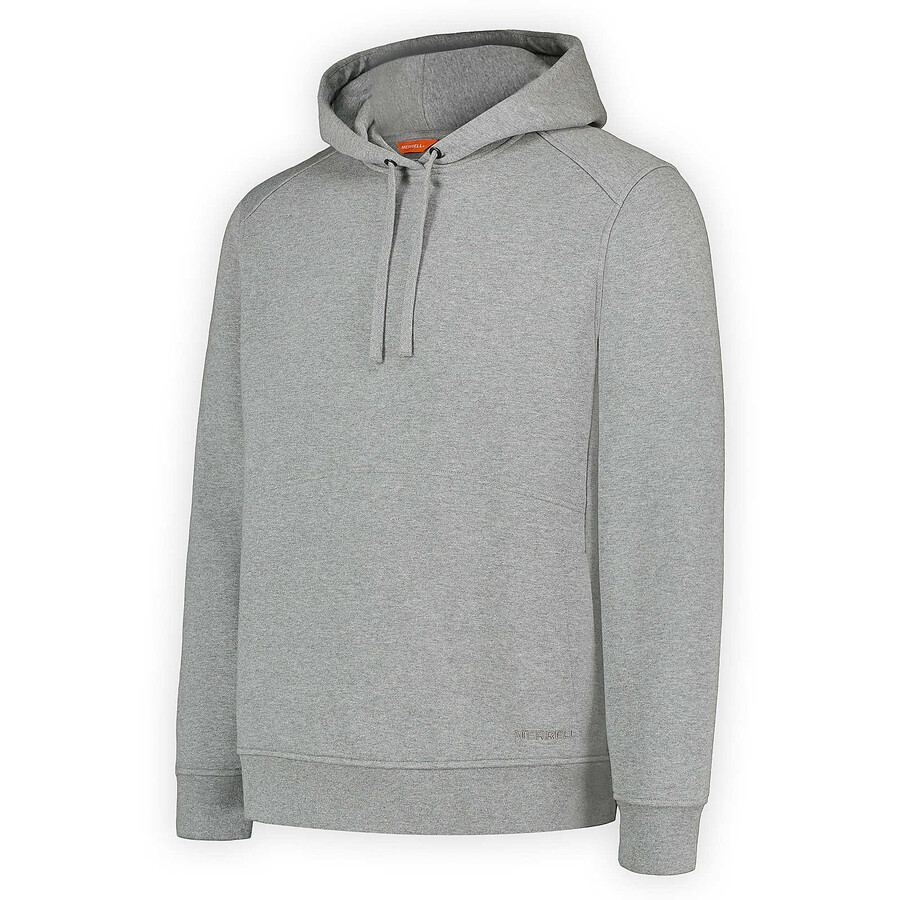 heren - alledaagse hoodie - hoodies gemêleerd grijs