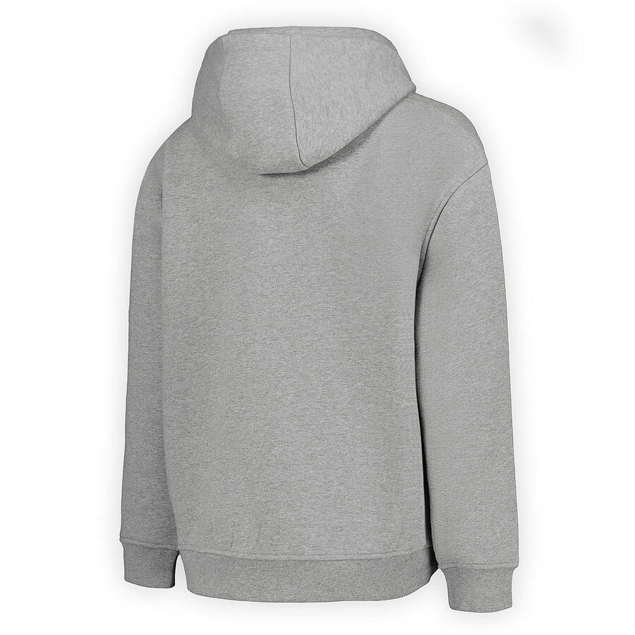 heren - alledaagse hoodie - hoodies gemêleerd grijs