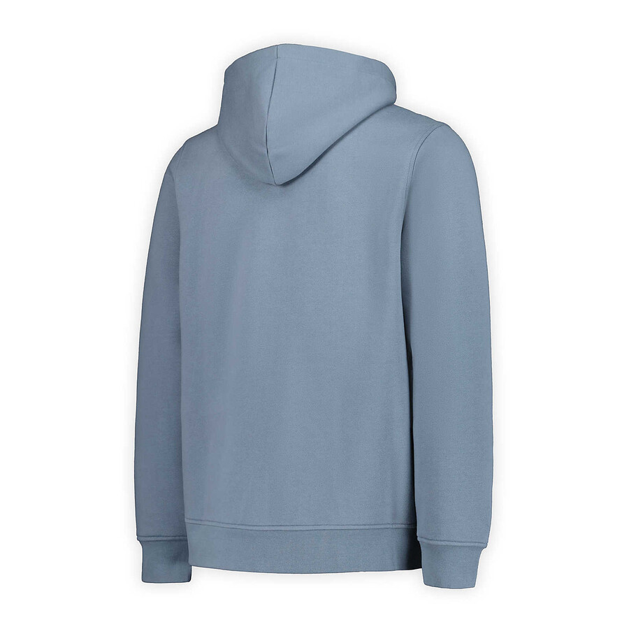 heren - alledaagse hoodie - hoodies steenblauw