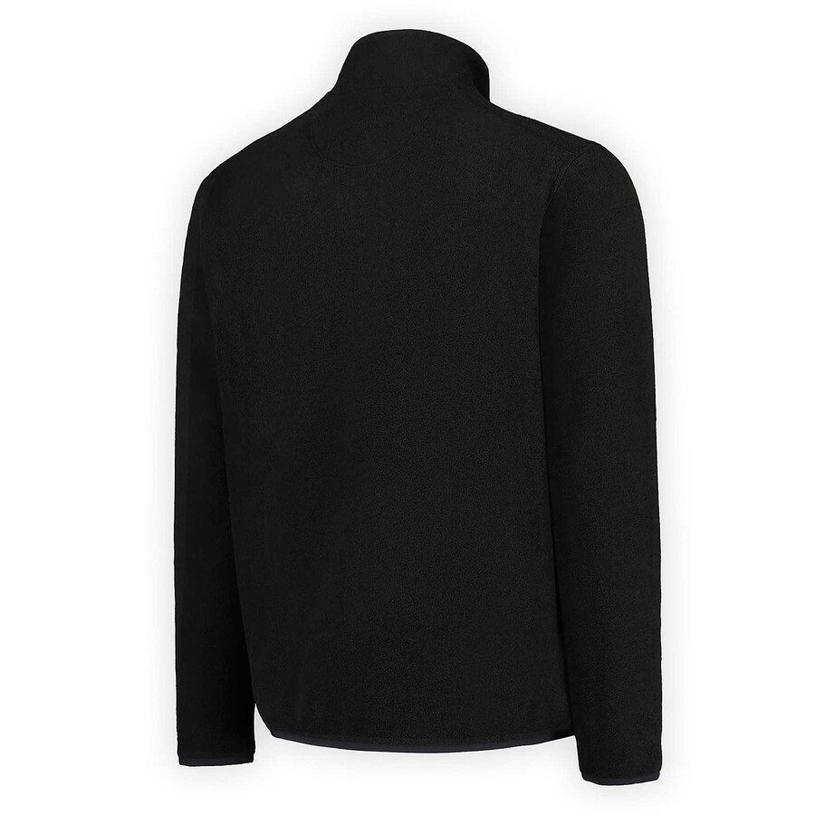 heren - jungle fleece met volledige ritssluiting - zwart met volledige ritssluiting