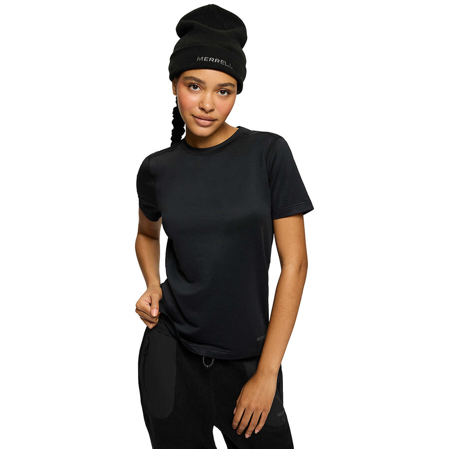 powell core logo beanie - zwarte mutsen