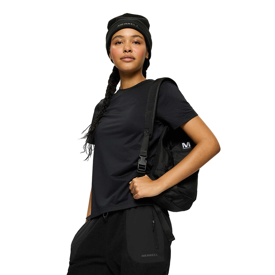 powell core logo beanie - zwarte mutsen