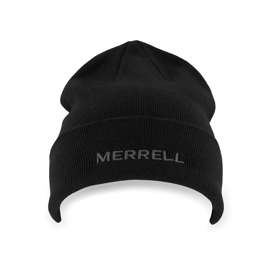 powell core logo beanie - zwarte mutsen