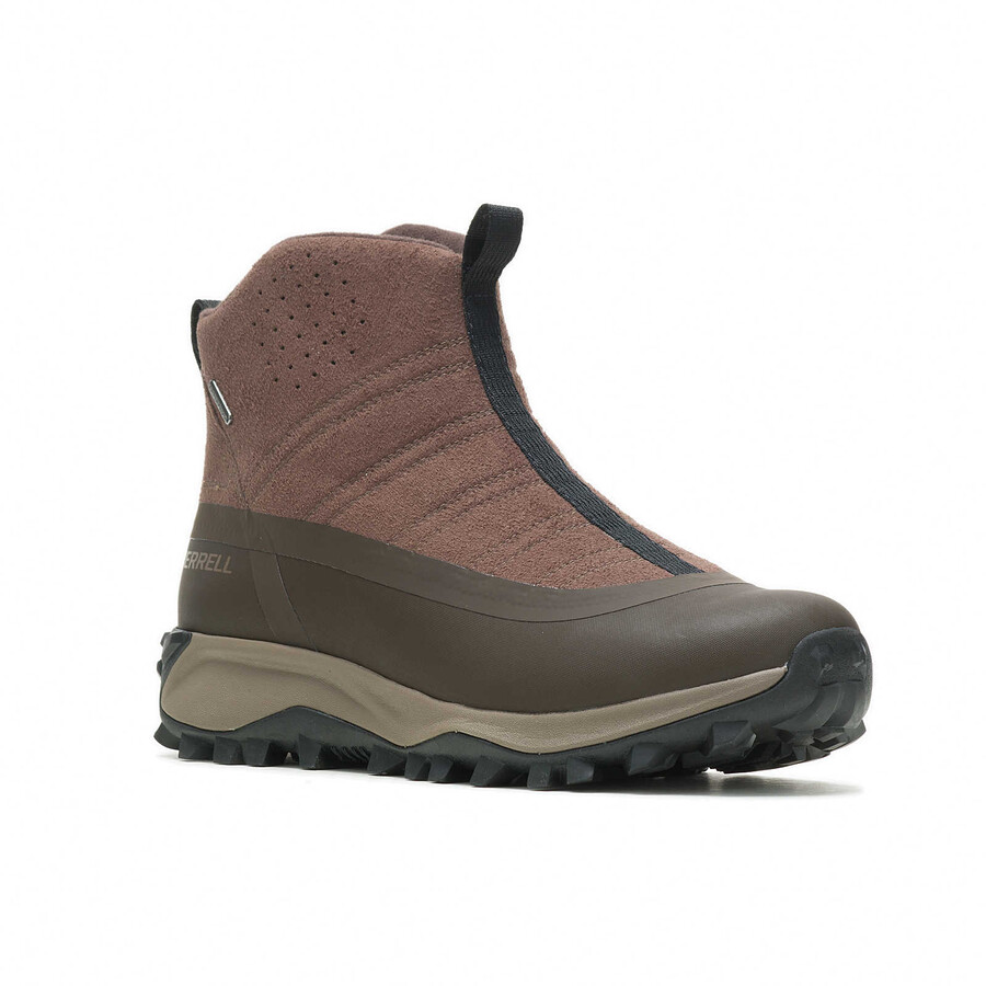thermo snowdrift zip mid shell laarzen voor heren earth