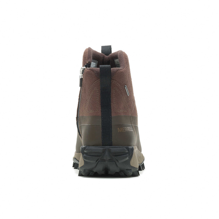 thermo snowdrift zip mid shell laarzen voor heren earth