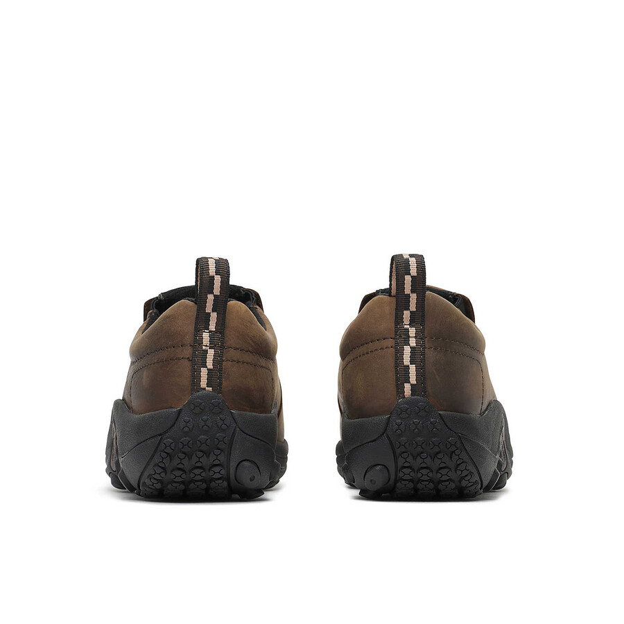 dames jungle moc leren werkschoen met composiet neus espresso
