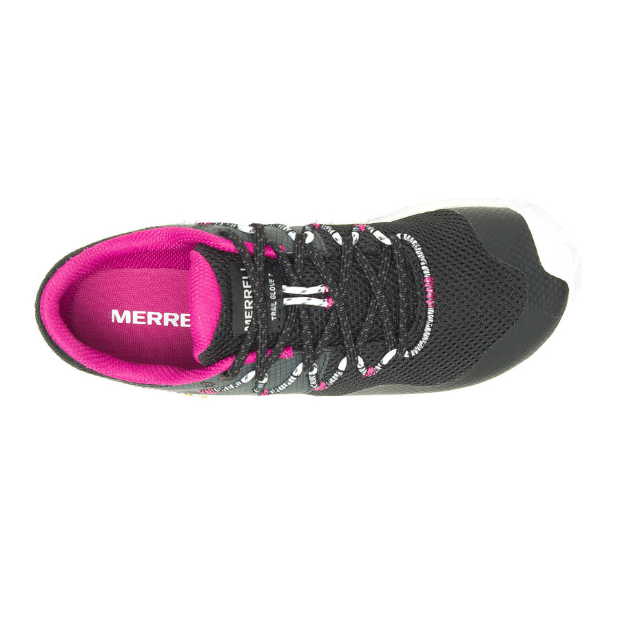 dames trail glove 7 barefoot schoenen zwartwit