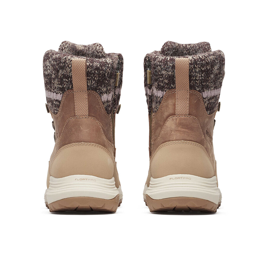 dames siren 4 thermo mid zip waterdichte winterwandelschoenen hazel