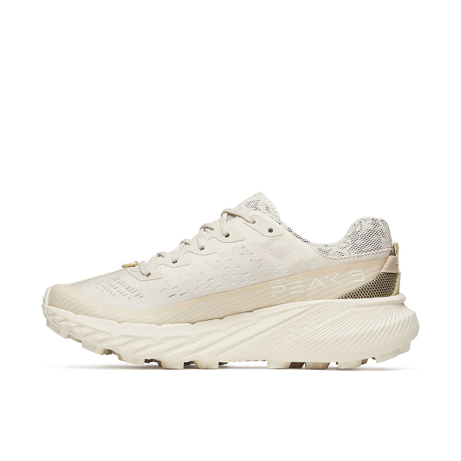 agility peak 5 trailrunningschoenen voor dames kleur eggshell